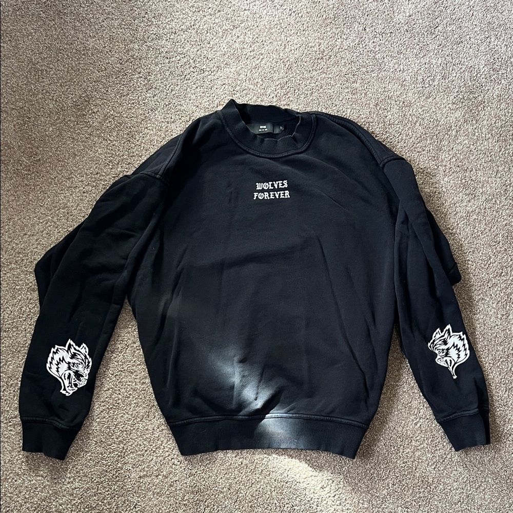 DARC SPORT Black Wolves Forever Sweater